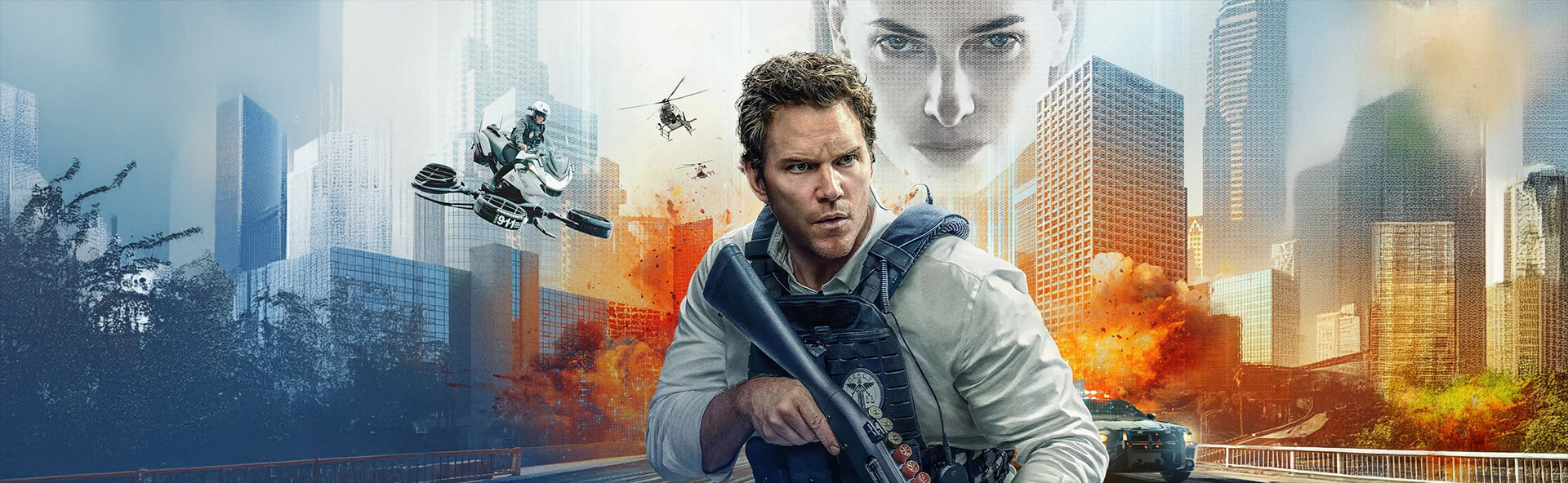 EZ Movie ดูหนังฟรี ไม่มีโฆษณา ภาพโลโก้ Mercy (2026) 90 นาทีสั่งตาย